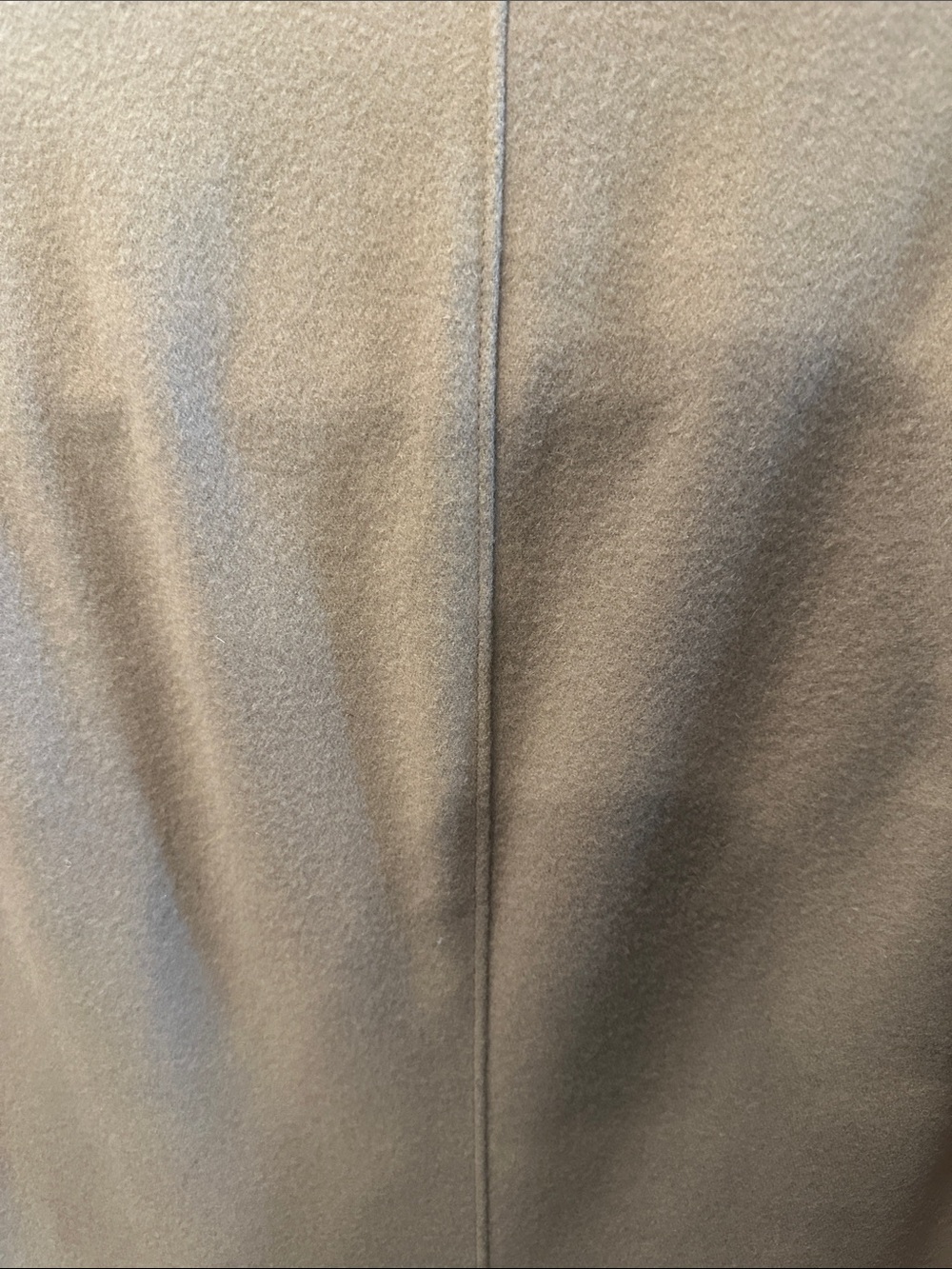 Classic Men's Camel Wool Blend Overcoat - Picture 2 of 2